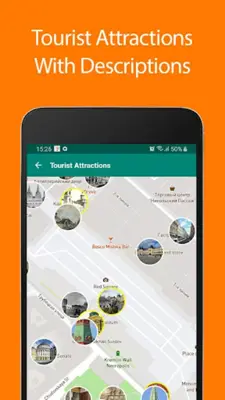 Moscow Offline Map and Travel android App screenshot 1